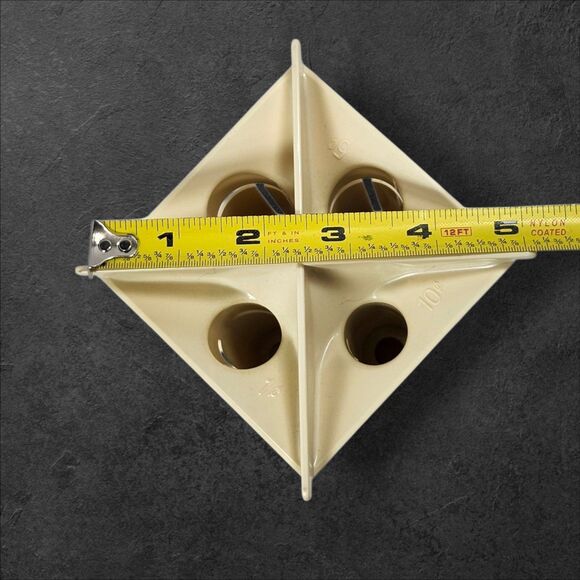 MMF Industries Coin Sorter Tender Counter Beige USA Made 4 Tubes 224-0006-14 - Picture 7 of 8